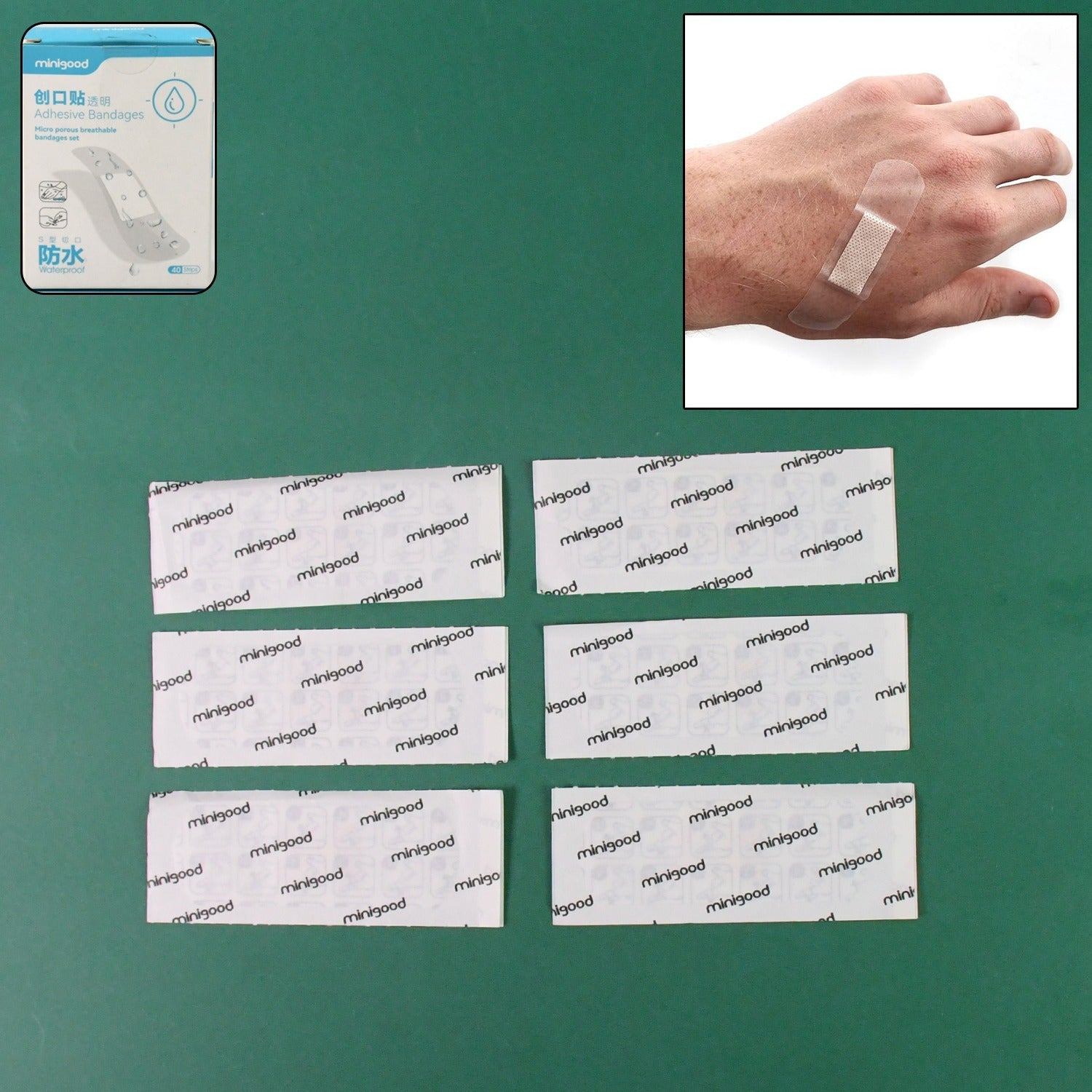 ClearShield Waterproof Bandages ClearShield Waterproof Bandages